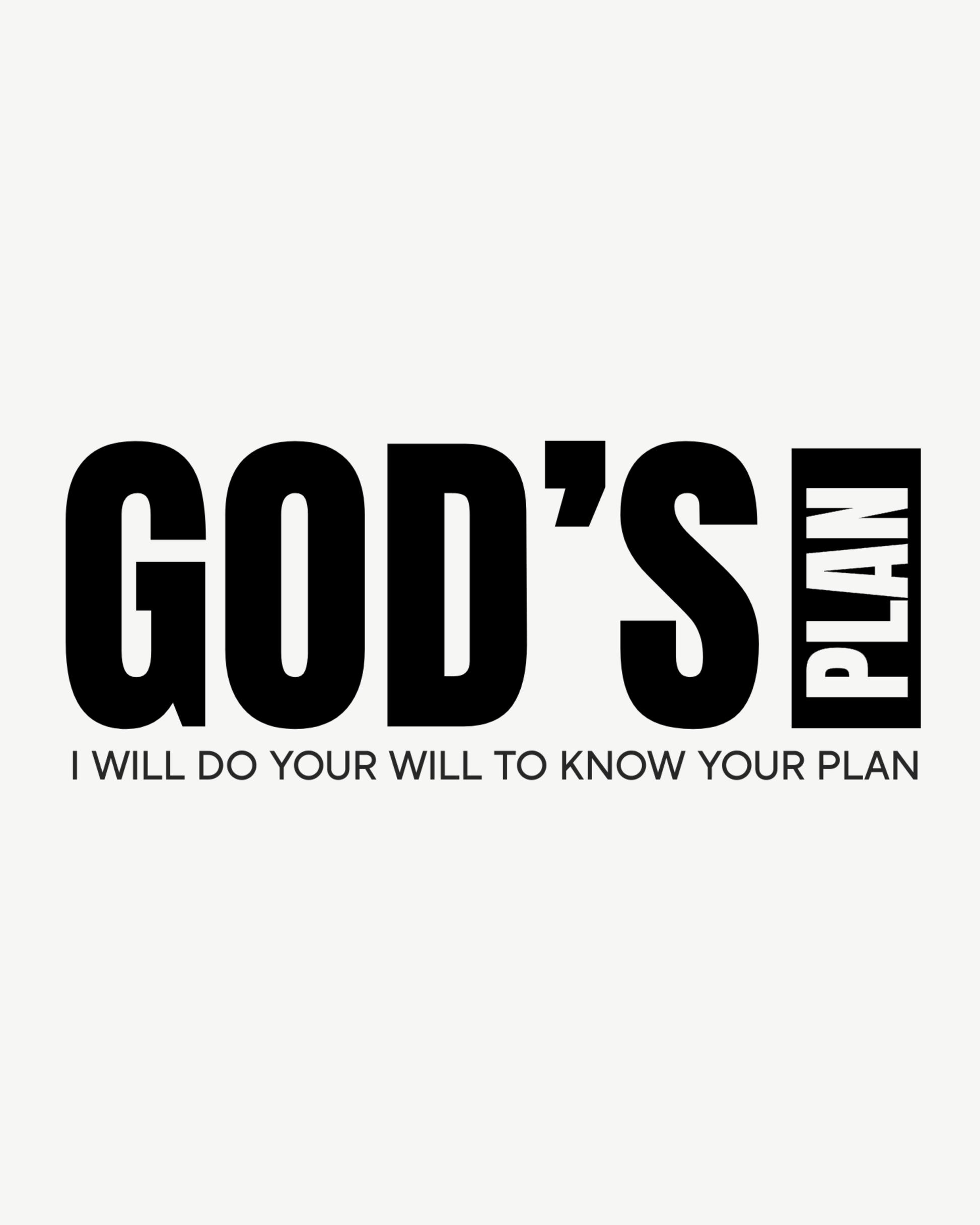 PLAYERA GOD´S PLAN